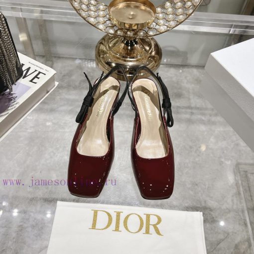 Dior 2025 early spring new Rhodes series irregular heel empty women's sandals star with the xjz3cpan