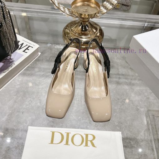 Dior 2025 early spring new Rhodes series irregular heel empty women's sandals star with the wcjvhglf