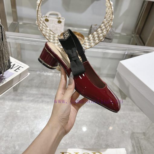 Dior 2025 early spring new Rhodes series irregular heel empty women's sandals star with the xjz3cpan - Image 7