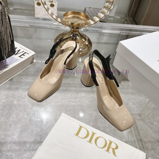 Dior 2025 early spring new Rhodes series irregular heel empty women's sandals star with the ah0ij6pj