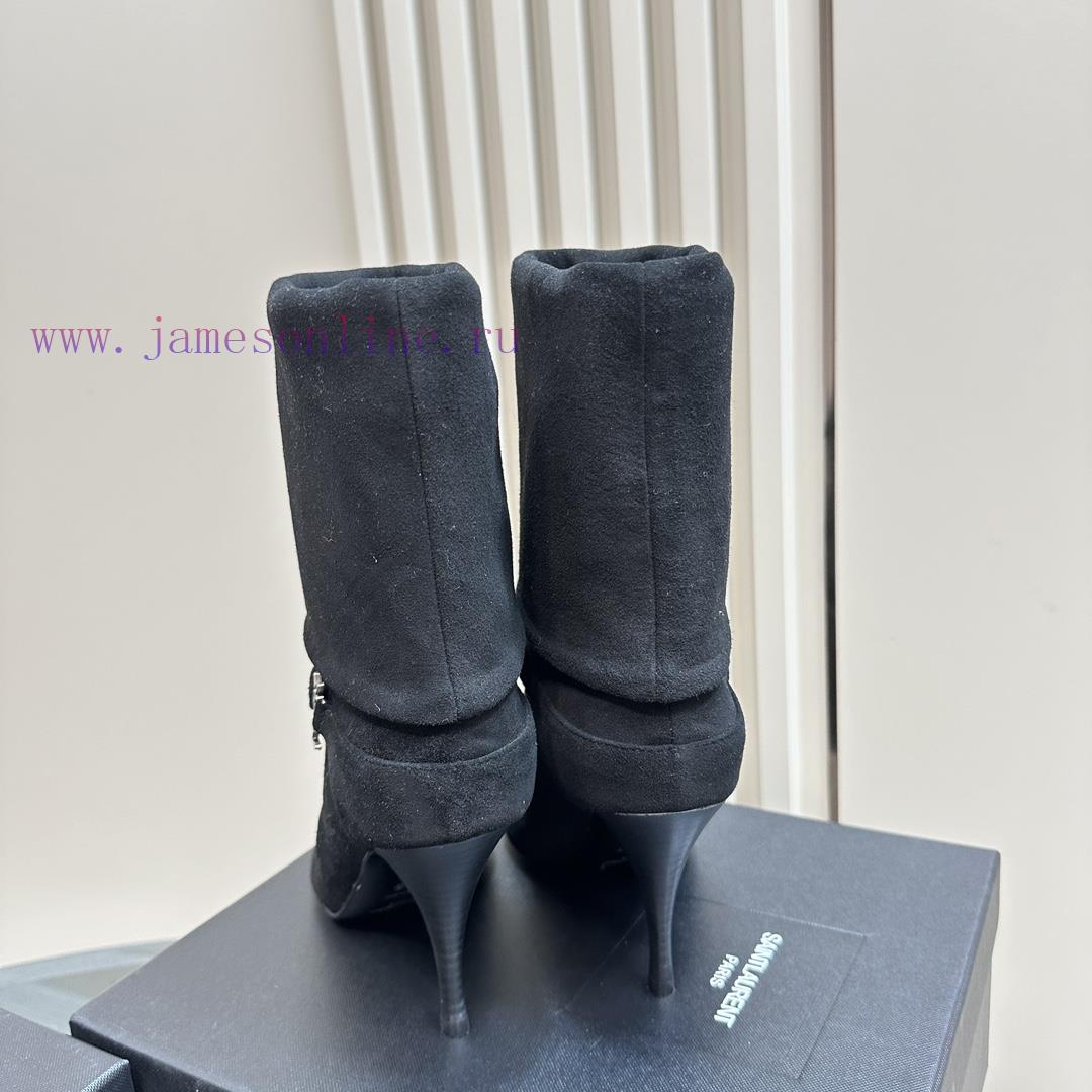 Saint Lauren YSL Saint LaurentSide zipper short boot versionThe latest autumn and winter 202qrhch22d - Image 5