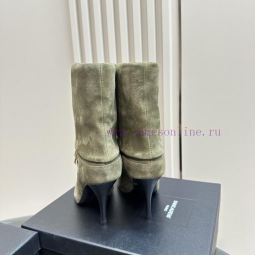 Saint Lauren YSL Saint LaurentSide zipper short boot versionThe latest autumn and winter 202ys4uo6rk - Image 5