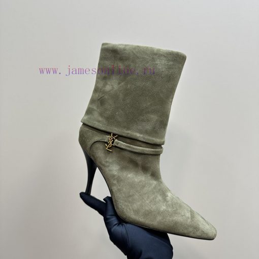 Saint Lauren YSL Saint LaurentSide zipper short boot versionThe latest autumn and winter 202ys4uo6rk - Image 8