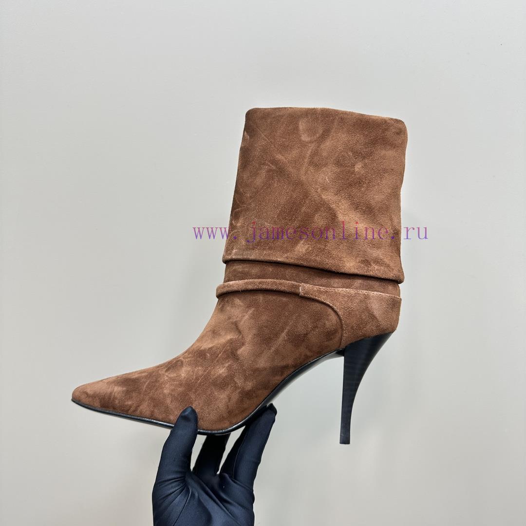 Saint Lauren YSL Saint LaurentSide zipper short boot versionThe latest autumn and winter 202jziexldb - Image 10