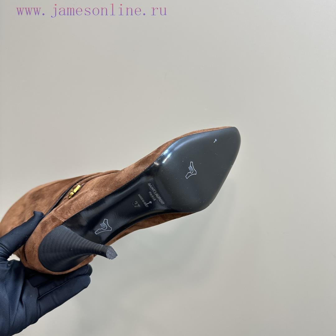 Saint Lauren YSL Saint LaurentSide zipper short boot versionThe latest autumn and winter 202jziexldb - Image 11