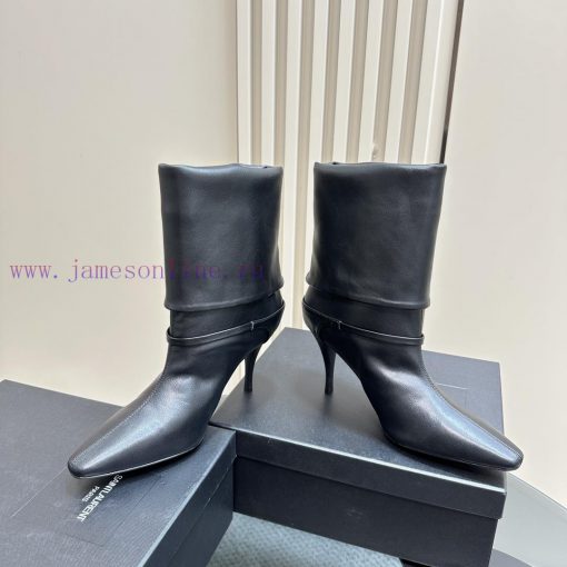 Saint Lauren YSL Saint LaurentSide zipper short boot versionThe latest autumn and winter 202lhd9385x - Image 6