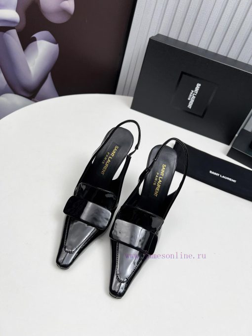 Saint Laurent 24ss, a super popular pair of sandals and shoes, has been launched simultaneou04f84f9y - Image 4