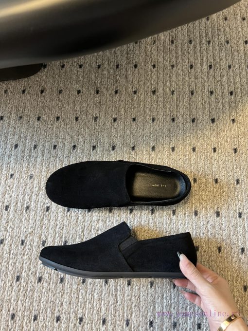 Therow 24ss early autumn new soft soled minimalist single shoeThe upper of the shoe is made n7ltvega - Image 4