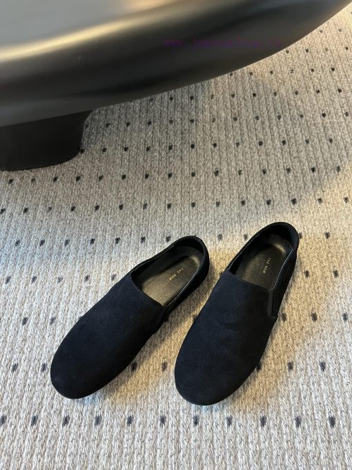 Therow 24ss early autumn new soft soled minimalist single shoeThe upper of the shoe is made n7ltvega - Image 5