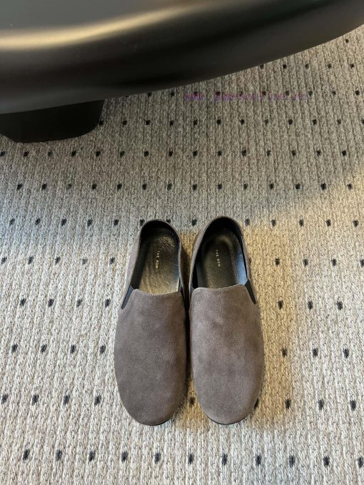 Therow 24ss early autumn new soft soled minimalist single shoeThe upper of the shoe is made 7rrb0ndn - Image 2