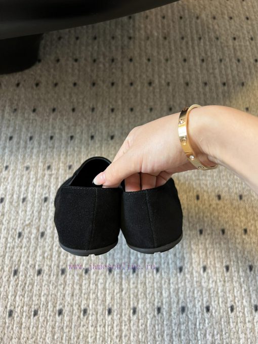 Therow 24ss early autumn new soft soled minimalist single shoeThe upper of the shoe is made n7ltvega - Image 9