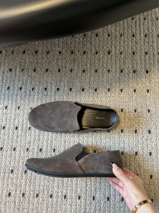 Therow 24ss early autumn new soft soled minimalist single shoeThe upper of the shoe is made 7rrb0ndn - Image 4