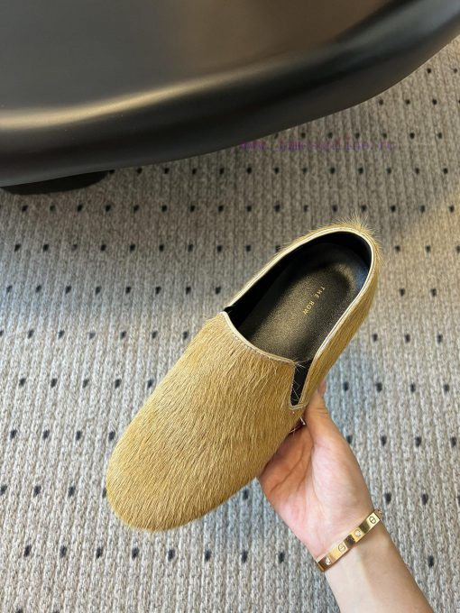 Therow 24ss early autumn new soft soled minimalist single shoeThe upper of the shoe is made 6fhxs3ib - Image 9