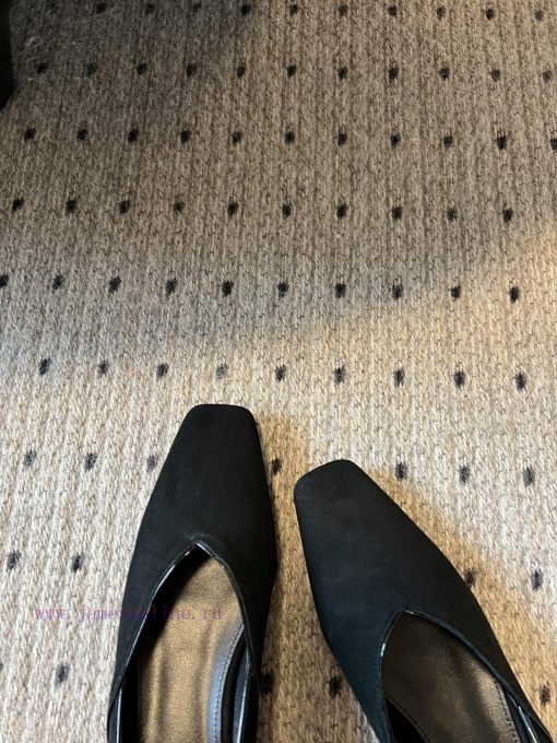 Toteme 24/Minimalist Square Head Single ShoeThe minimalist style resembling The Row has attrtjbf0043 - Image 9
