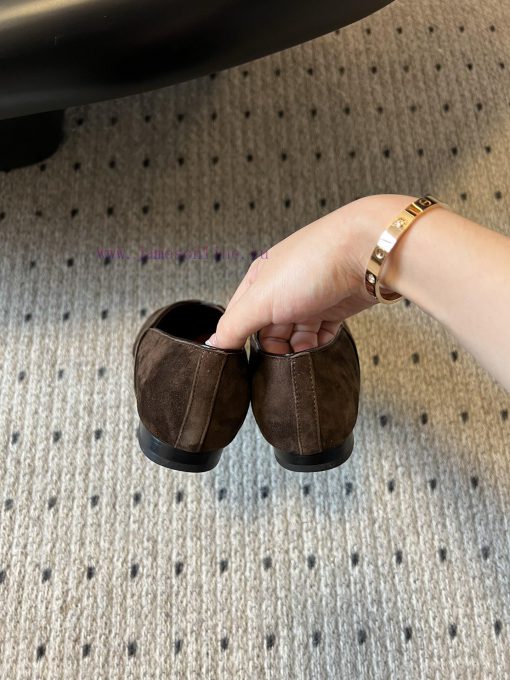 Toteme 24/Minimalist Square Head Single ShoeThe minimalist style resembling The Row has attr7x3b9t6i - Image 9