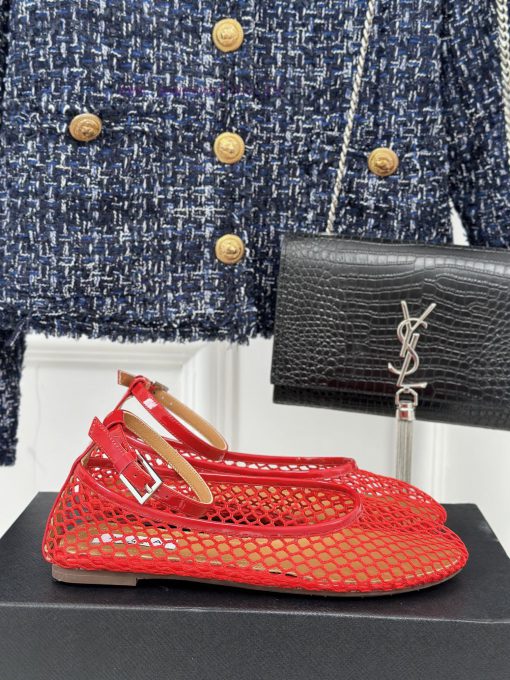 AlAIA | Classic retro mesh Mary Jane shoes from AlAIAFull of girlish style, with both modernyjtr848n - Image 2