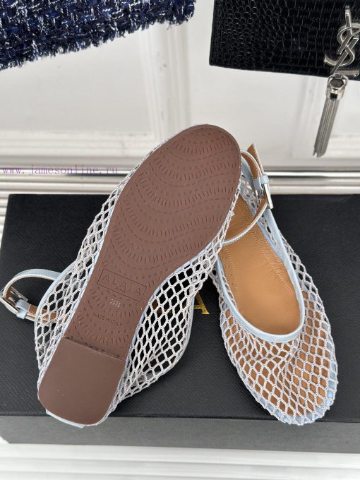 AlAIA | Classic retro mesh Mary Jane shoes from AlAIAFull of girlish style, with both modernk555v7yu - Image 10