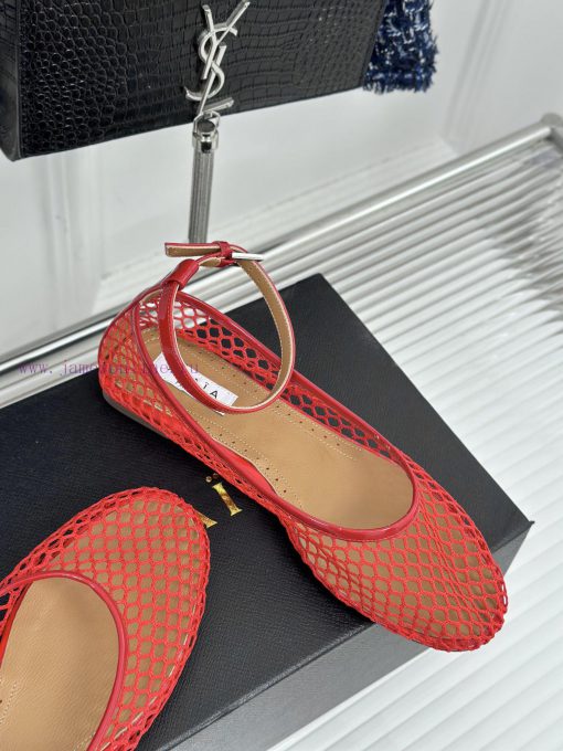 AlAIA | Classic retro mesh Mary Jane shoes from AlAIAFull of girlish style, with both modernyjtr848n - Image 6