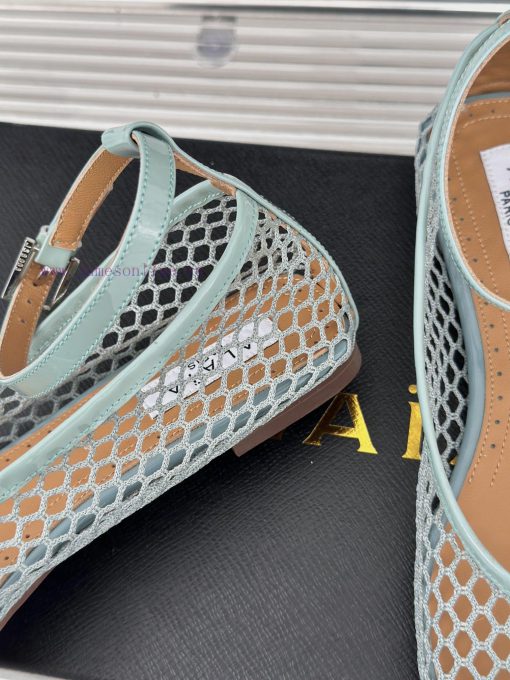 AlAIA | Classic retro mesh Mary Jane shoes from AlAIAFull of girlish style, with both modern5ckf5qd5 - Image 7