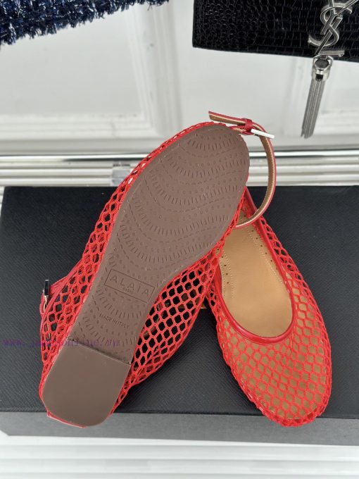 AlAIA | Classic retro mesh Mary Jane shoes from AlAIAFull of girlish style, with both modernyjtr848n - Image 10