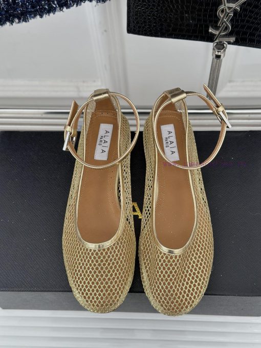 AlAIA | Classic retro mesh Mary Jane shoes from AlAIAFull of girlish style, with both modern2wknpskv - Image 5