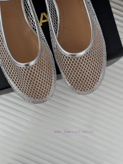 AlAIA | Classic retro mesh Mary Jane shoes from AlAIAFull of girlish style, with both modern1kfn6w0a - Image 8
