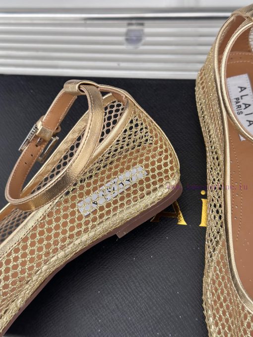 AlAIA | Classic retro mesh Mary Jane shoes from AlAIAFull of girlish style, with both modern2wknpskv - Image 7