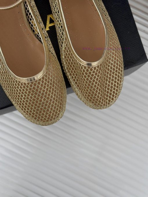 AlAIA | Classic retro mesh Mary Jane shoes from AlAIAFull of girlish style, with both modern2wknpskv - Image 8