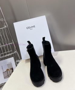 Celine's latest autumn and winter fashion show, Lisa's Martin boots with many celebrities an9k5xaa7p