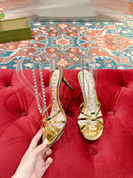 GUCCi high-heeled sandals series, every detail has been carefully polished. This sandal is mliwchkl4 - Image 4