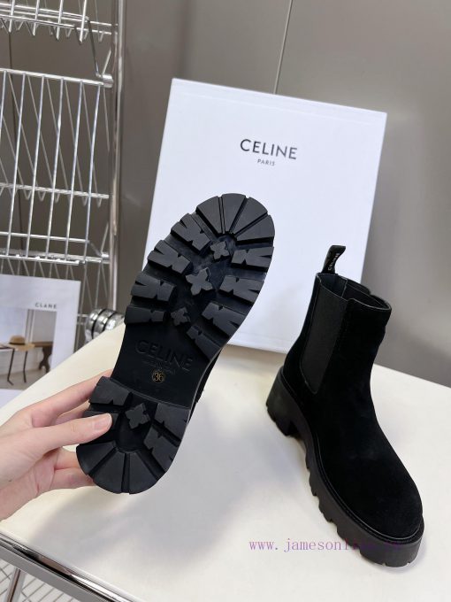 Celine's latest autumn and winter fashion show, Lisa's Martin boots with many celebrities an9k5xaa7p - Image 10