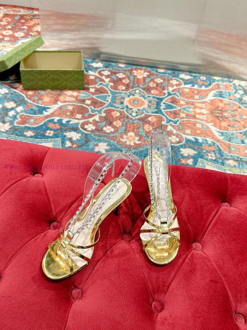 GUCCi high-heeled sandals series, every detail has been carefully polished. This sandal is mliwchkl4 - Image 6