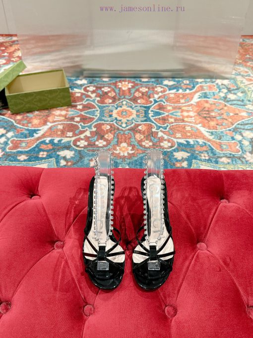 GUCCi high-heeled sandals series, every detail has been carefully polished. This sandal is mqzyb6kh1 - Image 2