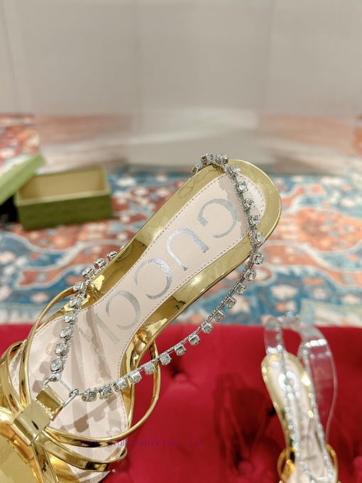 GUCCi high-heeled sandals series, every detail has been carefully polished. This sandal is mliwchkl4 - Image 8