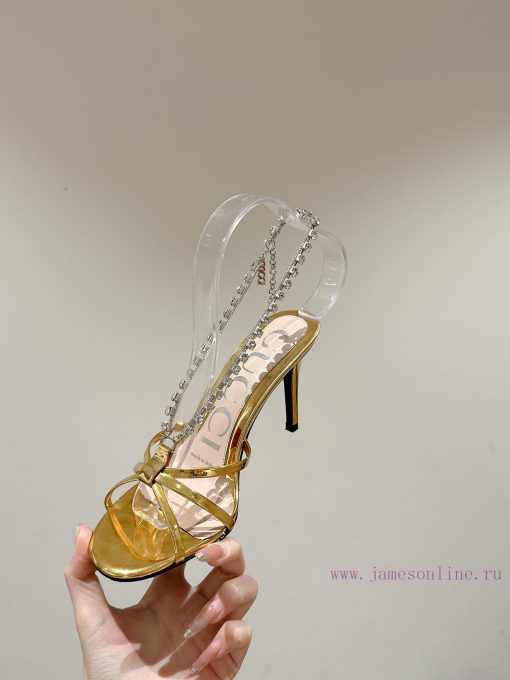 GUCCi high-heeled sandals series, every detail has been carefully polished. This sandal is mliwchkl4 - Image 9