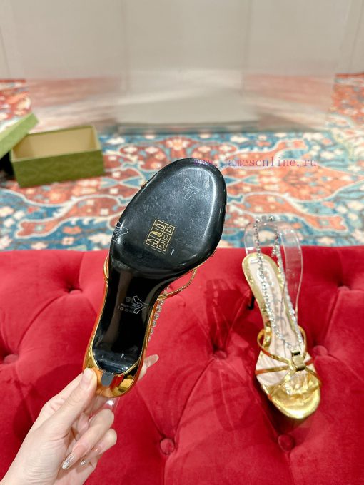 GUCCi high-heeled sandals series, every detail has been carefully polished. This sandal is mliwchkl4 - Image 10