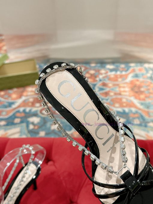 GUCCi high-heeled sandals series, every detail has been carefully polished. This sandal is mqzyb6kh1 - Image 10