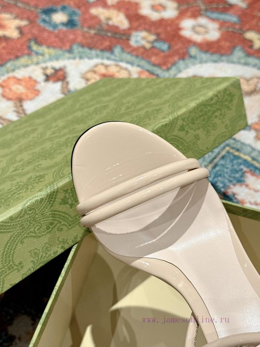 GUCCi high-heeled sandals series, every detail has been carefully polished. This sandal is ml5z93a5a - Image 7