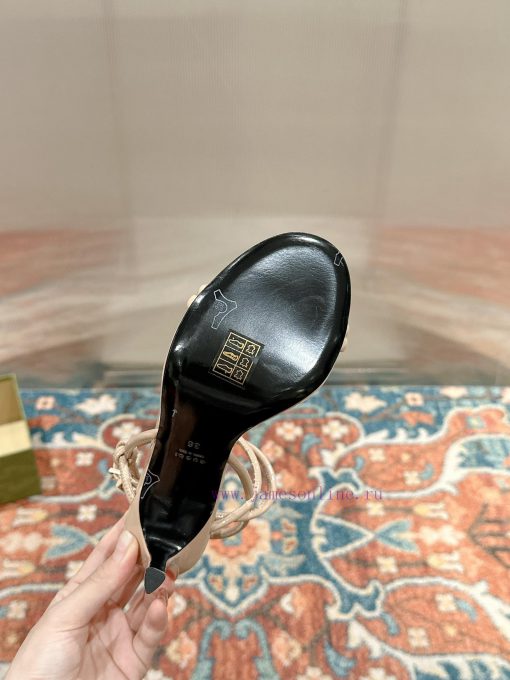 GUCCi high-heeled sandals series, every detail has been carefully polished. This sandal is ml5z93a5a - Image 9