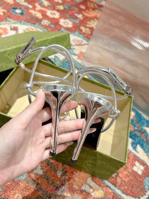 GUCCi high-heeled sandals series, every detail has been carefully polished. This sandal is m5wzr5dmk - Image 7