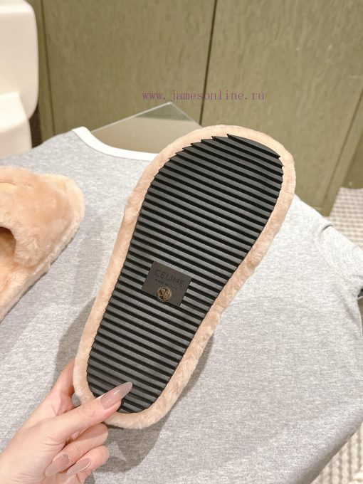 celi*e | ²⁰²4 𝐬𝐬  🤍🤎 Celine's new popular autumn and winter fur mop, with a one-to-one replzpqqfuf8 - Image 7