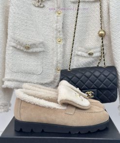 Chanel | Chanel Classic backpack buckle flip coverThick soled hairy shoes Le Fu shoesI can'tq1902qwv