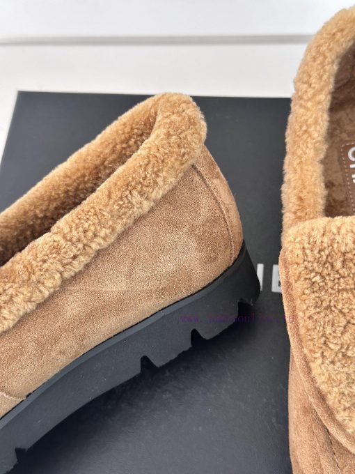 Chanel | Chanel Classic backpack buckle flip coverThick soled hairy shoes Le Fu shoesI can'toamnfas1 - Image 7