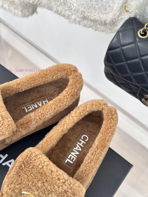 Chanel | Chanel Classic backpack buckle flip coverThick soled hairy shoes Le Fu shoesI can'toamnfas1 - Image 9