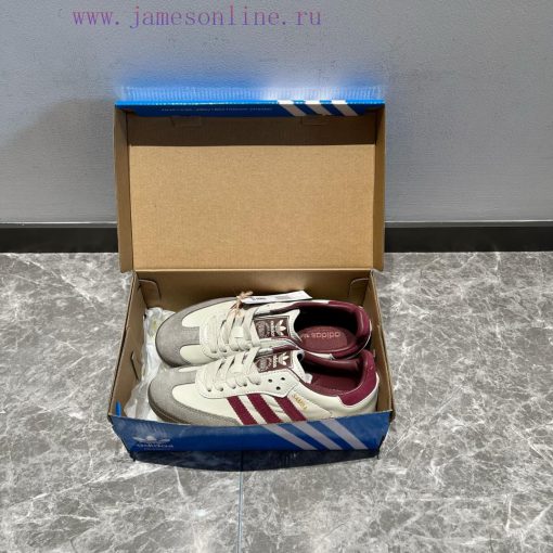 Top Adidas originals SAMBA OG low cut burgundy Samba was born on the field and has now becomuvpva9ap - Image 4