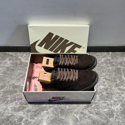 Top of the line Travis Scott x Jordan Air Jordan 1 Low OG "Velvet Brown" Velvet Mocha Hook 9jdr9isqk - Image 3