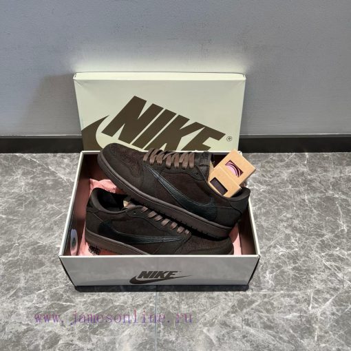 Top of the line Travis Scott x Jordan Air Jordan 1 Low OG "Velvet Brown" Velvet Mocha Hook 9jdr9isqk - Image 7