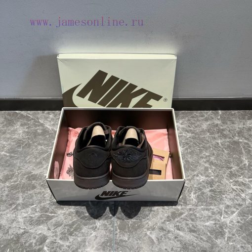 Top of the line Travis Scott x Jordan Air Jordan 1 Low OG "Velvet Brown" Velvet Mocha Hook 9jdr9isqk - Image 9