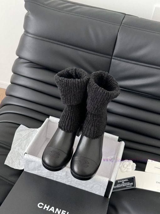 Chanel 24K new socks and bootsThese socks and boots really look good at first glancePut on a9wnenhcd - Image 2
