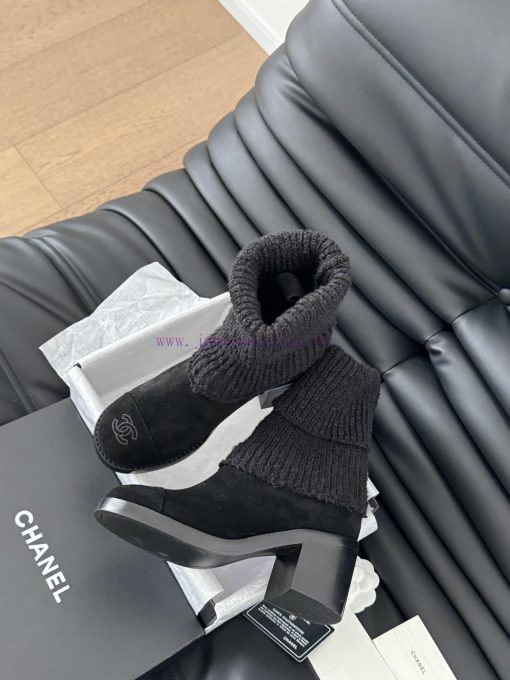 Chanel 24K new socks and bootsThese socks and boots really look good at first glancePut on a7dqf5avi - Image 5
